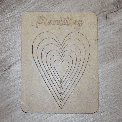Plantilla Corazón