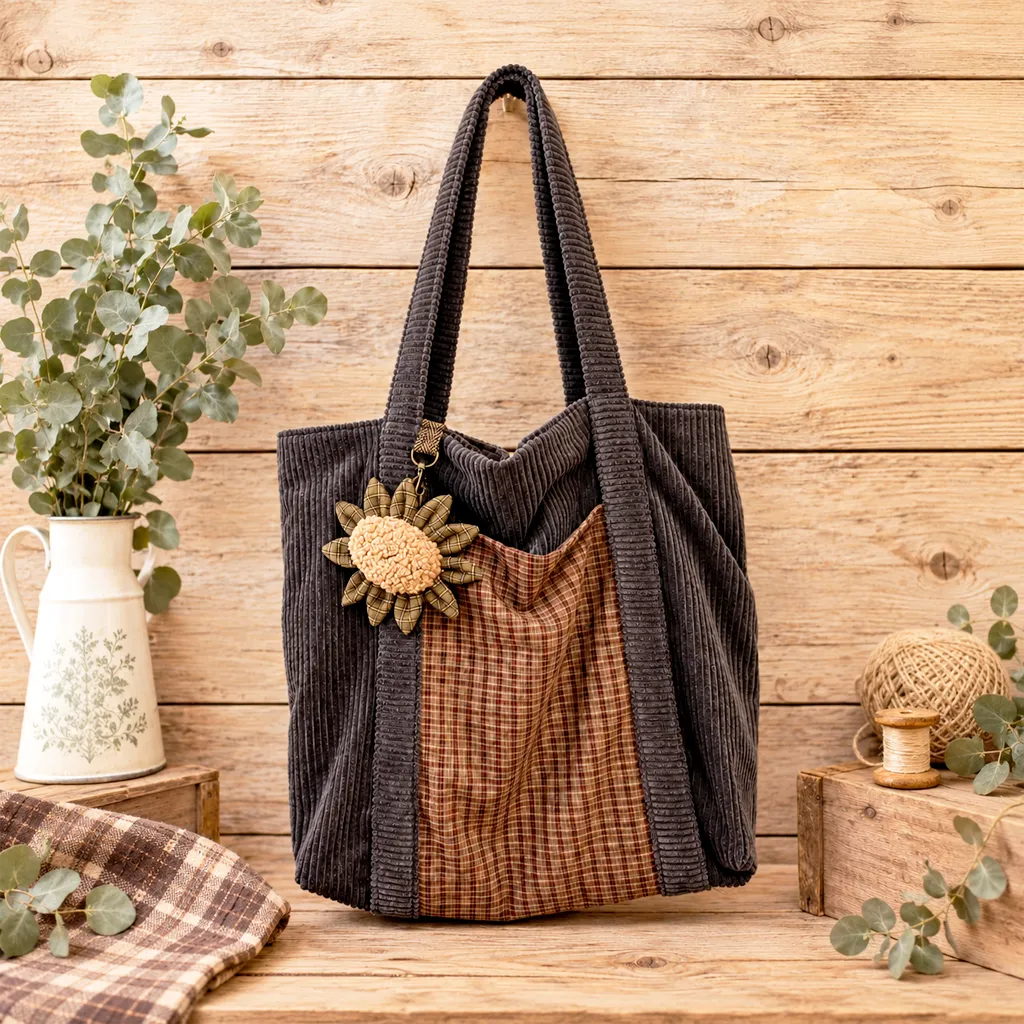 bolso1 Kit Tote Bag Girasol - Imagen 1